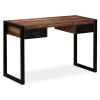 Desk with 2 Drawers Solid Reclaimed Wood 47.2"x19.7"x29.9"