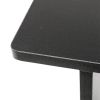 High-quality Integrated Melamine Board Computer Desk with Drawer Black RT