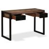 Desk with 2 Drawers Solid Reclaimed Wood 47.2"x19.7"x29.9"