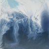 Blue Lagoon 2 Abstract 2-piece Framed Canvas Wall Art Set