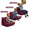 Children's lazy single-seat sofa-Use location living room, bedroom-suitable for children-purple