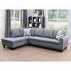 Grey Linen Living Room Sofa