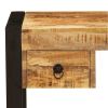 Desk with 2 Drawers 43.3"x19.7"x30.3" Solid Mango Wood