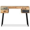 Writing Desk Solid Reclaimed Teak 43.3"x19.6"x29.9"
