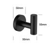 Bathroom Hardware Set, 6-Piece Bath Accessories Set Wall Mount Includes 17/23" Towel Bar,Toilet Paper Holder,Towel Ring, 2 Hooks SUS304 Stainless Stee