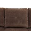 Brown Corduroy Living Room Sofa
