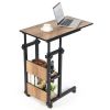 Living Room C-Shape Mobile End Side Sofa End Table Laptop Table