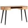 Writing Table Solid Acacia Wood 46.5"x17.7"x29.9"