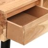 Writing Table Solid Acacia Wood 46.5"x17.7"x29.9"