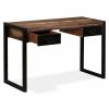 Desk with 2 Drawers Solid Reclaimed Wood 47.2"x19.7"x29.9"