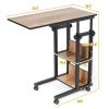 Living Room C-Shape Mobile End Side Sofa End Table Laptop Table