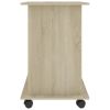 Computer Desk Sonoma Oak 31.5"x19.7"x29.5" Engineered Wood