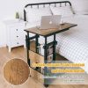 Living Room C-Shape Mobile End Side Sofa End Table Laptop Table