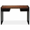Desk with 2 Drawers Solid Reclaimed Wood 47.2"x19.7"x29.9"