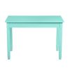 43.3'' Computer Board Desk with 2 Drawers - mint