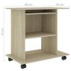 Computer Desk Sonoma Oak 31.5"x19.7"x29.5" Engineered Wood