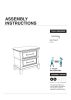 Contemporary 1pc Nightstand Gray Color Solid Wood Veneer Pewter Bar Pulls Crown Molding Details Bedroom Furniture