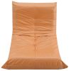[VIDEO provided] [New] Comfy Oversized Lazy Sofa, Modern Armless Lounge Chair with Backrest Retro Single-Seat , 100% Sponge-Filled Sofa for Living Roo