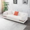 Modern Sofa Couch Ergonomics Design sofa for Living Room Bedroom, Apartment, 3 Seat Sofa,Beige