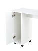 Home Office Computer Desk Table with Drawers White 41.73''L 17.72\'\'W 31.5\'\'H
