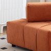 Modular Sectional single sofa,Armless Chair with Removable Back Cushion -33.1"for living room