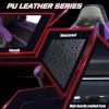 Video Game Chairs for Adults, PU Leather Gaming Chair with Footrest, 360¬∞Swivel Adjustable Lumbar Pillow Gamer Chair, Comfortable Computer Chair for