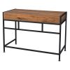 Old Wood Table with Two Small Drawers and Two Large Drawers ,Computer Desk  Used For Study Desk XH
