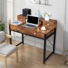 Old Wood Table with Two Small Drawers and Two Large Drawers ,Computer Desk  Used For Study Desk XH