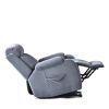 Lift Chair Recliner for Elderly Power Remote Control Recliner Sofa Relax Soft Chair Anti-skid Australia Cashmere Fabric Furniture Living Room