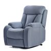 Lift Chair Recliner for Elderly Power Remote Control Recliner Sofa Relax Soft Chair Anti-skid Australia Cashmere Fabric Furniture Living Room