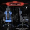 GIVENUSMYF gaming chair, computer chair with lumbar support, height adjustable gaming chair with headrest and 360¬∞ swivel office chair, suitable for