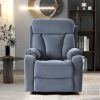 Lift Chair Recliner for Elderly Power Remote Control Recliner Sofa Relax Soft Chair Anti-skid Australia Cashmere Fabric Furniture Living Room