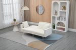 COOLMORE Couches for Living Room Mid Century Modern Velvet Love Seats Sofa with 2 Pillows, Loveseat Armrest for Bedroom, Apartment, Home Office