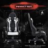GIVENUSMYF gaming chair, computer chair with lumbar support, height adjustable gaming chair with headrest and 360¬∞ swivel office chair, suitable for