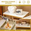 Living Room Bedroom 2PCS 2-Tier Nesting Coffee Sofa Side End Tables