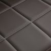 57.9" Width Modern Upholstery Faux Bonded Leather Loveseat Sofa for Living Room Accent Love Seats for Small Spaces 2 Seater Couch Sofa Office Apartmen