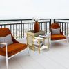 Living Room Bedroom 2PCS 2-Tier Nesting Coffee Sofa Side End Tables