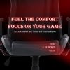 GIVENUSMYF gaming chair, computer chair with lumbar support, height adjustable gaming chair with headrest and 360¬∞ swivel office chair, suitable for